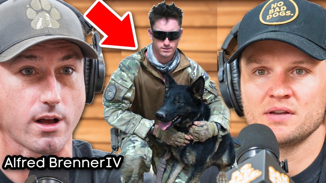 The incredible story of a military K9 handler going to war- No Bad Dogs Podcast