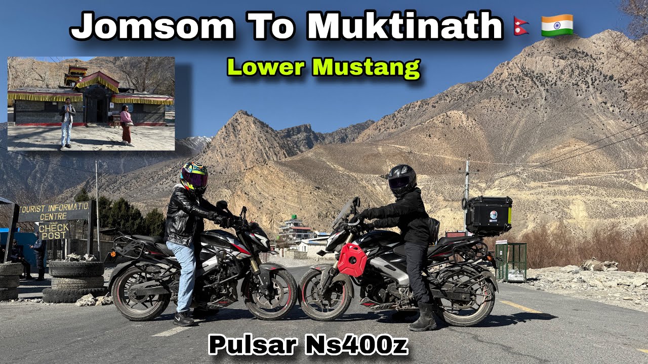 Pulsar Ns400z | Jomsom To Muktinath | Lower Mustang | Nepal 2026