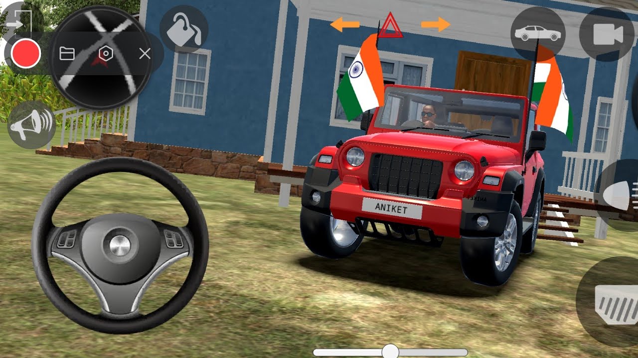 Modified Mahindra Thar 😈 Games: Indian Red Thar Game (Gadi Wala Game)Car Game Android - #2026 