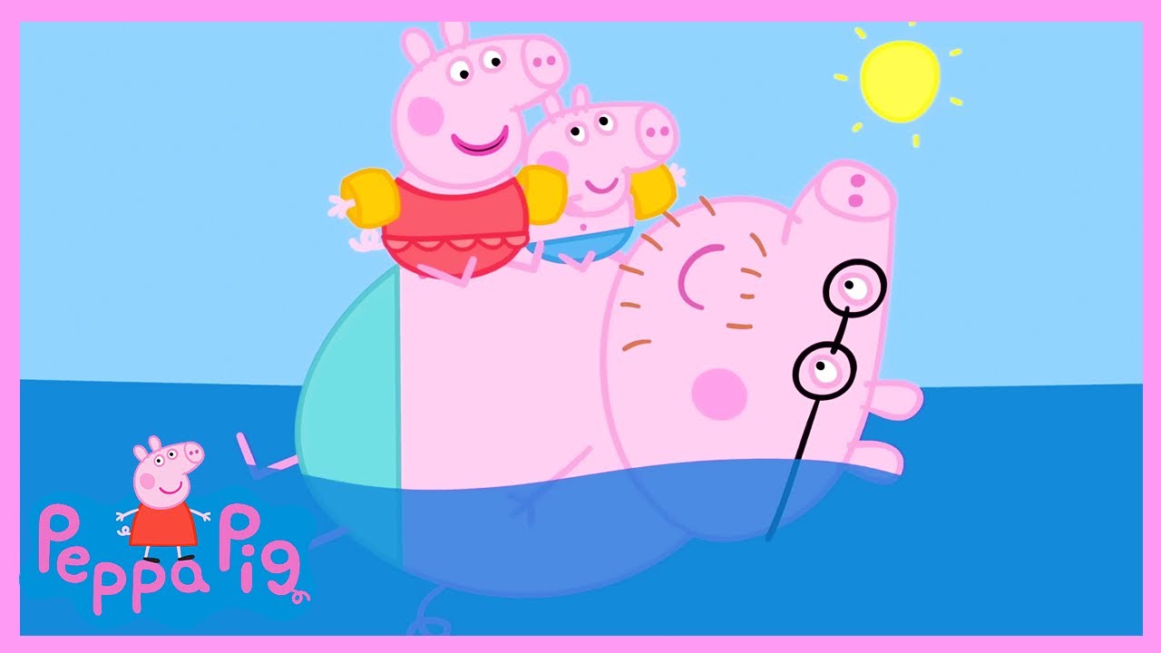 Veliko Plivanje Peppa Pig (Kompilacija) | Peppa Pig Hervatska Cijele Epizode | Crtići Za Djecu