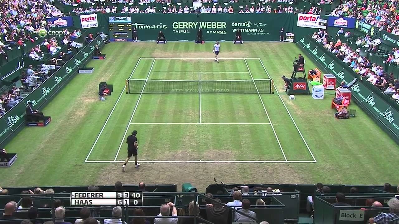 ATP Halle 2013 SF Tommy Haas vs Roger Federer