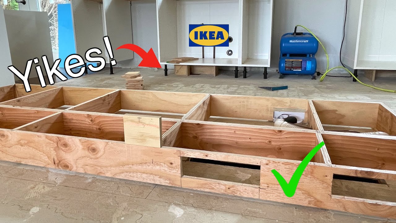 The Simple Ingenious Way To Build Rock Solid Cabinet Kicks!