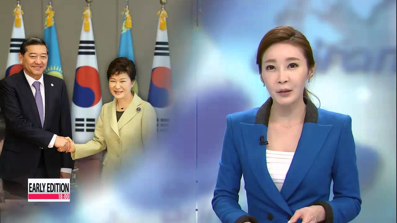 President Park meets with Kazakh prime minister in Seoul