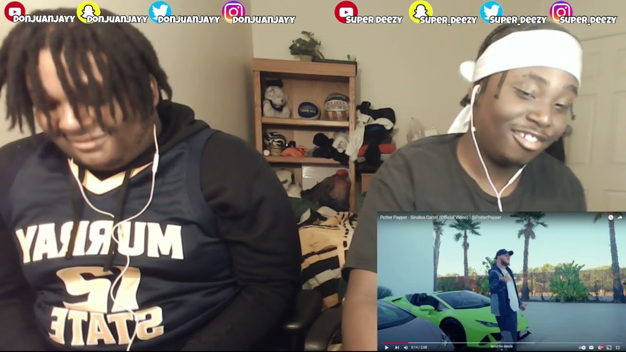 POTTER GOT THE BADDEST BROADS IN MEXICO!!! BLOODLINE Reacts to POTTER PAYPER - SINALOA CARTEL