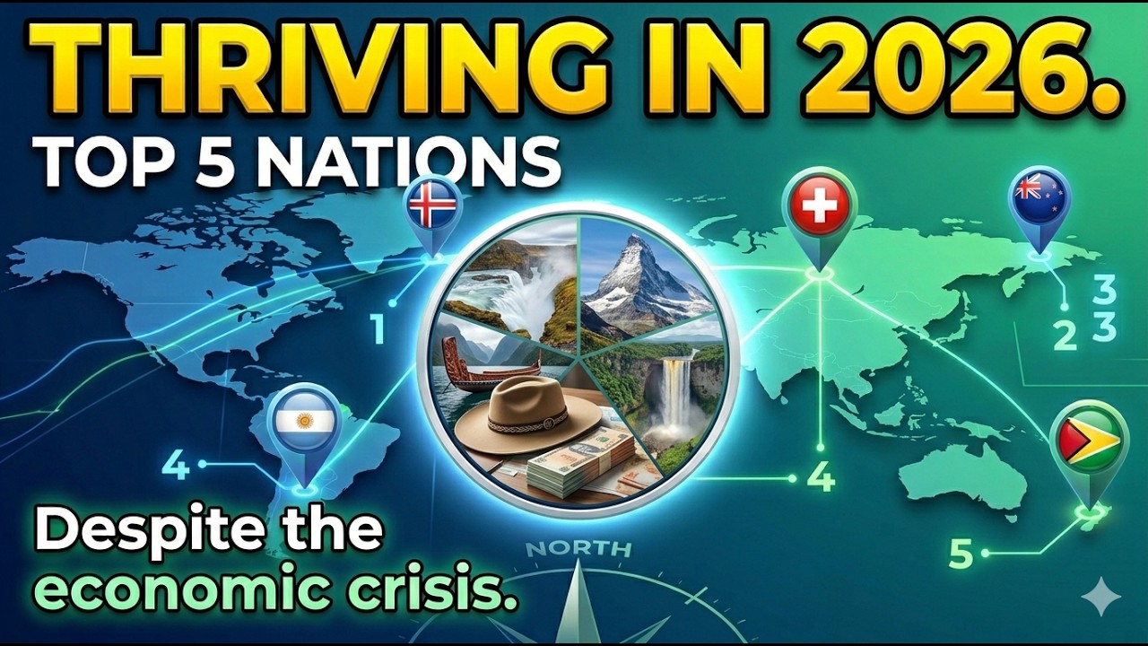 Top 5 Countries that will thrive in 2026 (Despite the current economic challenges)