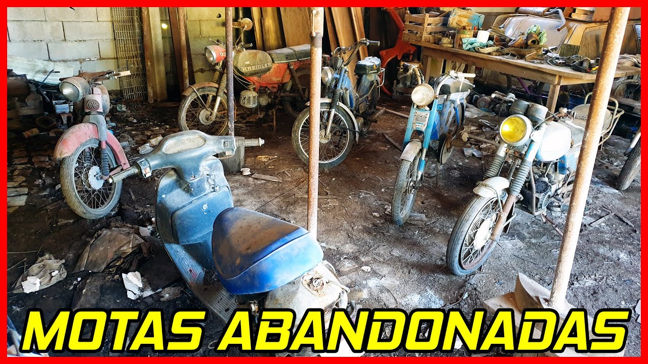 As nossas MOTAS CLÁSSICAS abandonadas em Portugal!
