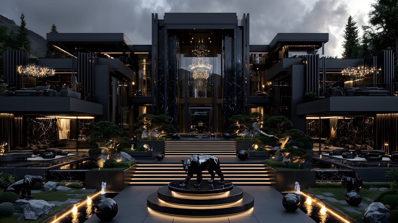 Inside the World&rsquo;s Most Beautiful Black Mansion | Ultimate Dream Home
