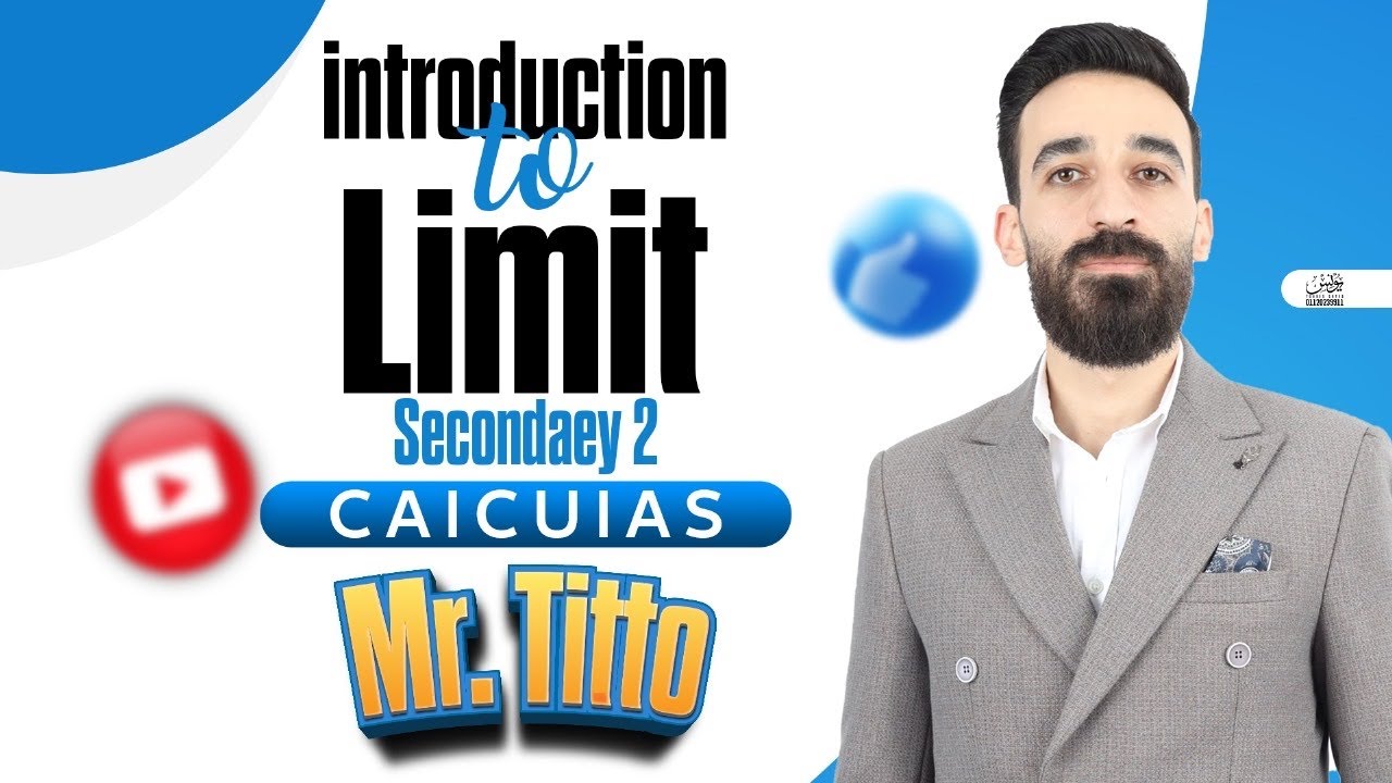 Introduction to limit | 2sec | calculas | Mr Tito