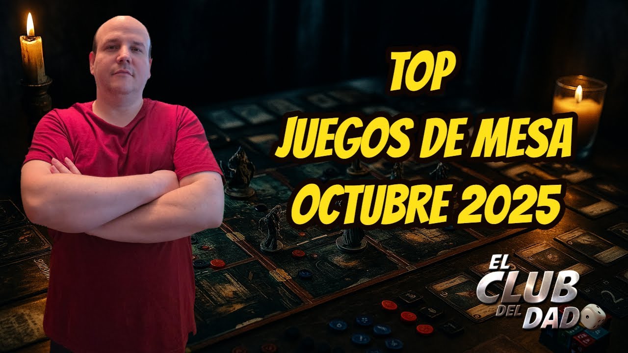 TOP JUEGOS DE MESA de OCTUBRE 2025