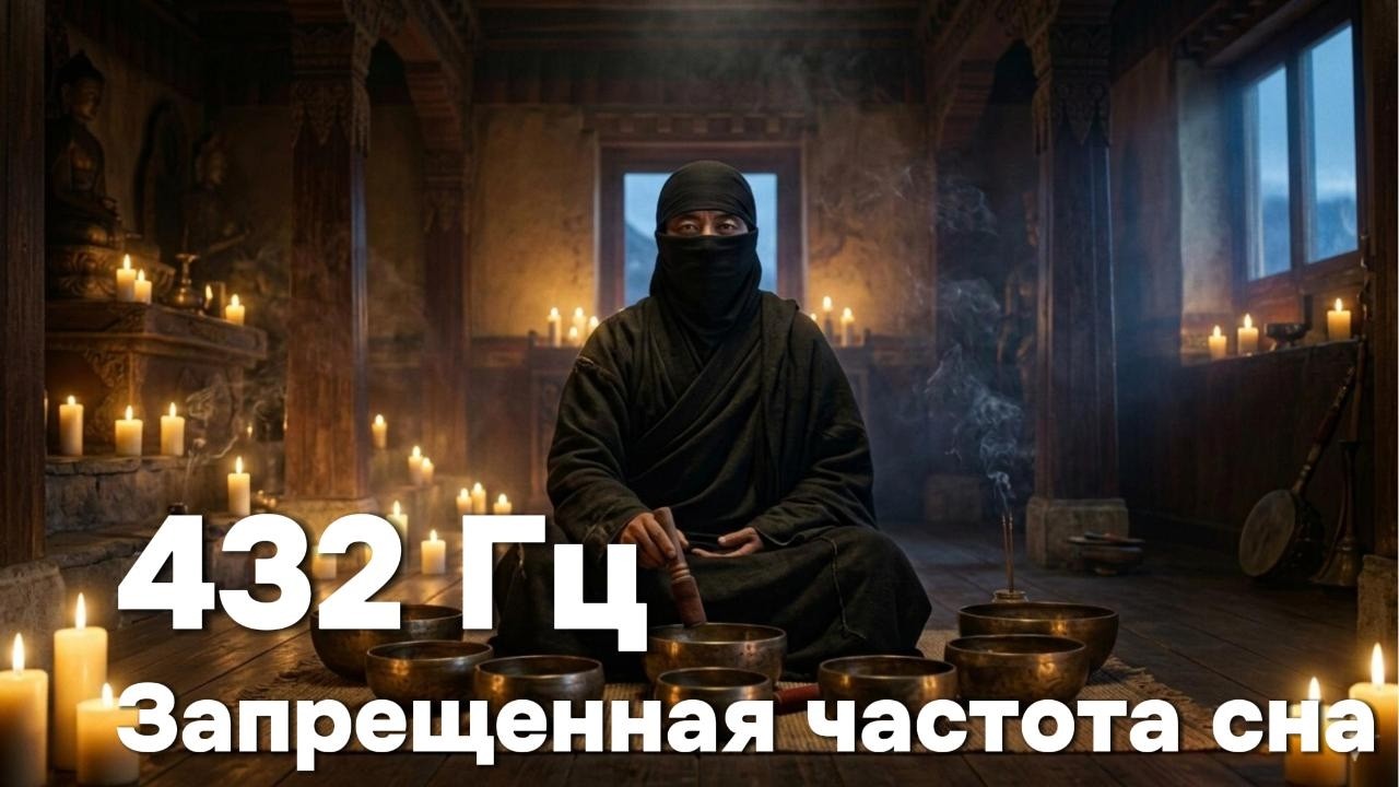 Секрет ночной медитации — 432 Гц