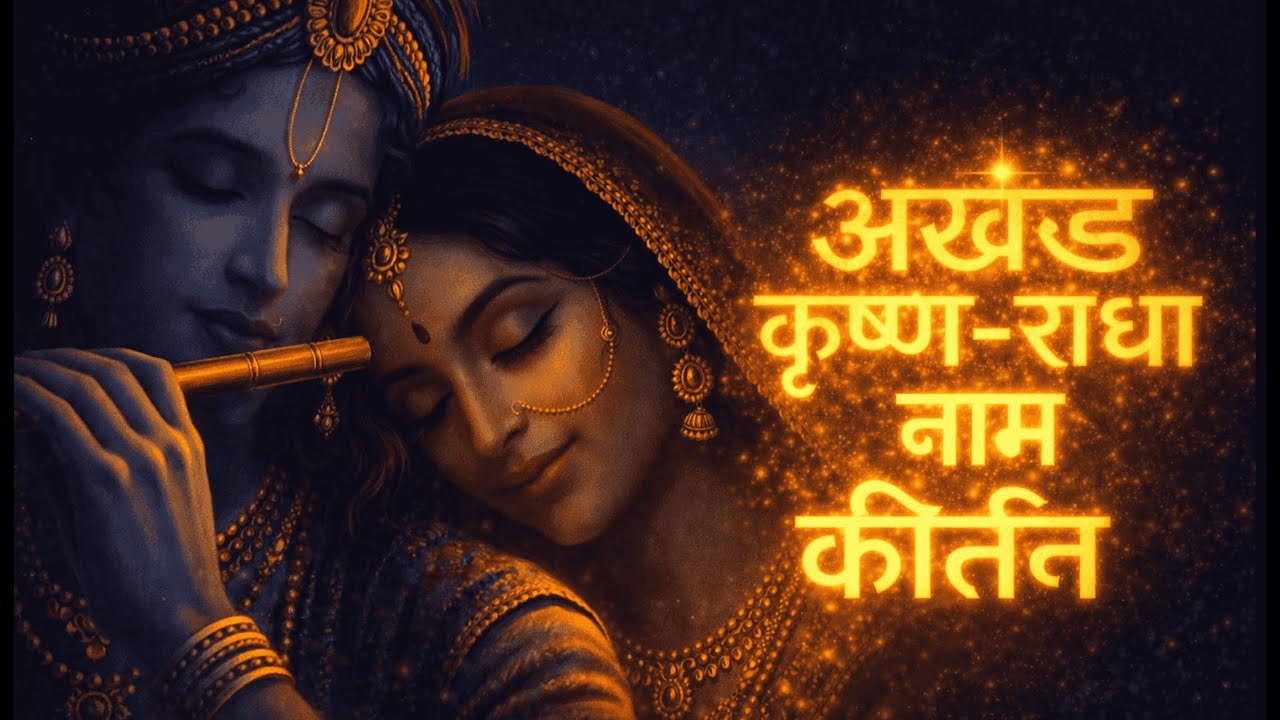 बरसाने वाली राधे के कृष्ण अखंड नाम कीर्तन Radha Naam Jap for Peace, Bhakti & Meditation