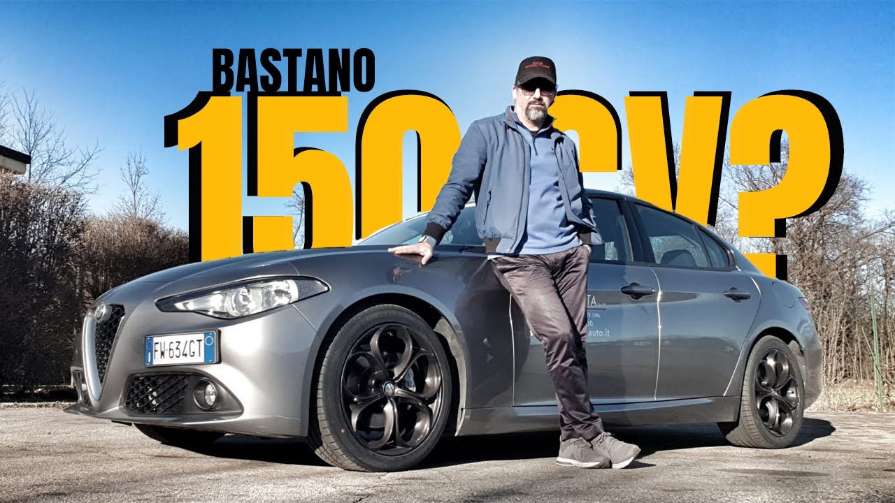 Alfa Romeo GIULIA  || Bastano 150cv  su questa berlina sportiva ?