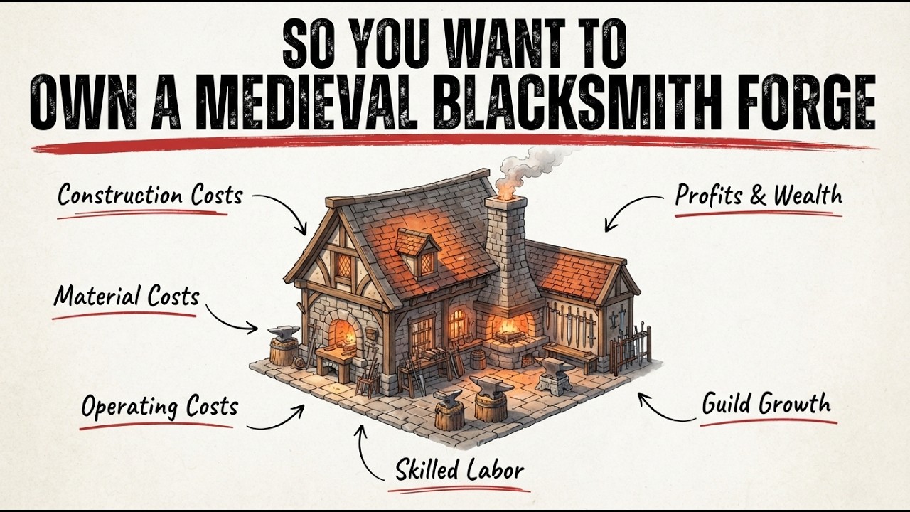 The Economics of Owning a Medieval Blacksmith Forge
