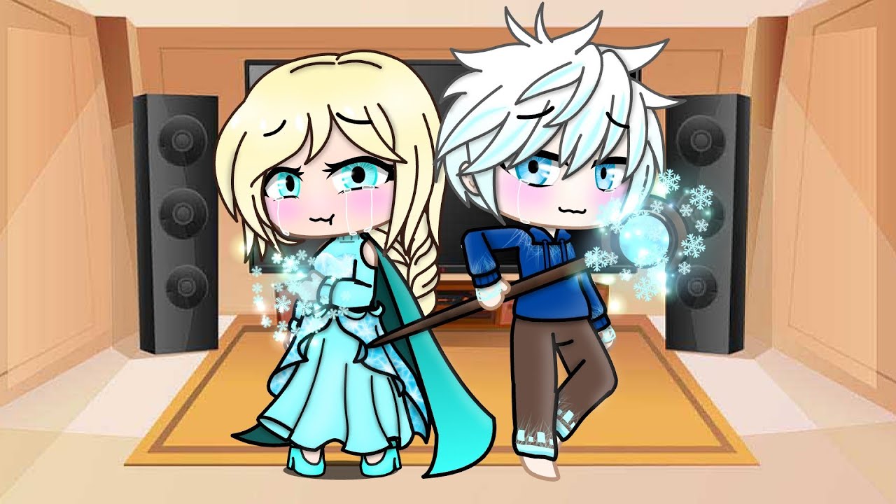 Elsa and Jack frost react to eachother/part 2