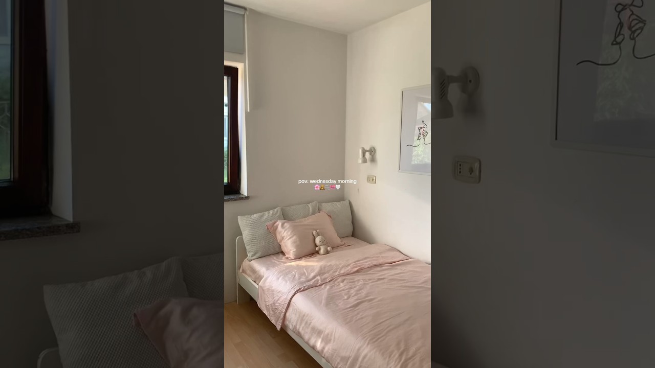 wednesday morning routine 💗🫧🎀 