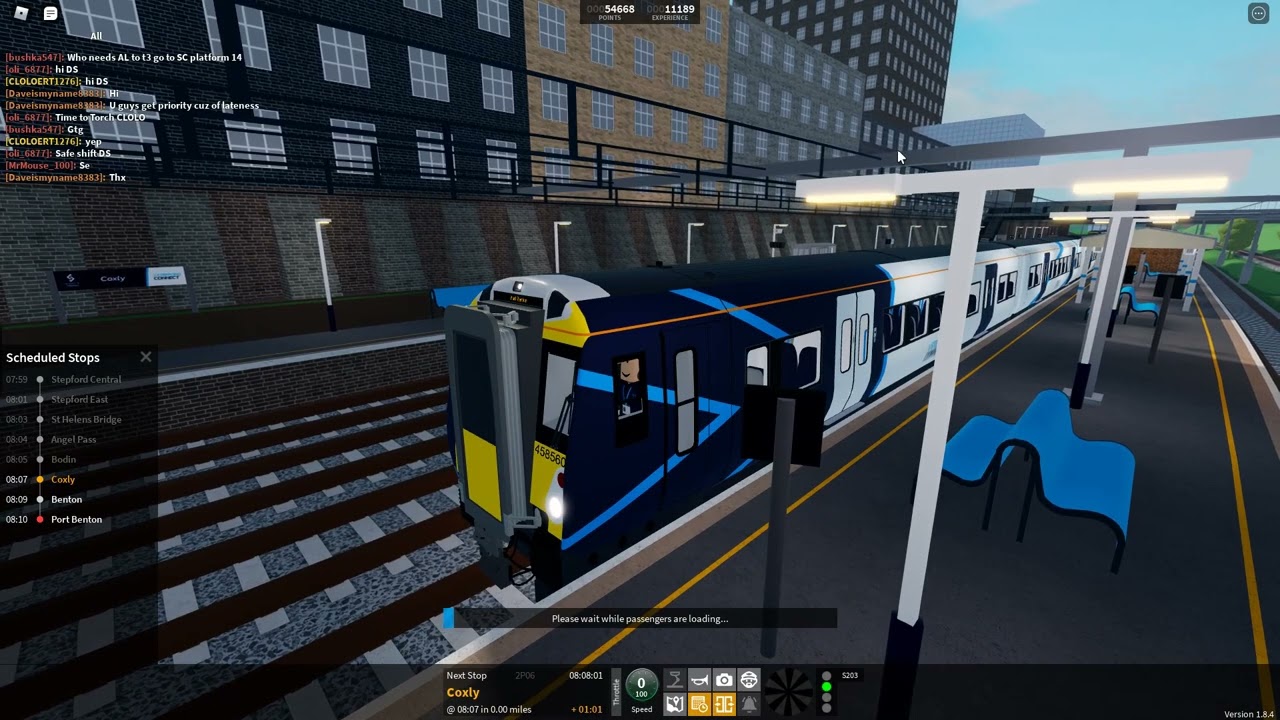 Roblox SCR (Part 50) Stepford Connect And Waterline (v1.8.4) Class 458/5, Class 730/1, Class 143/6