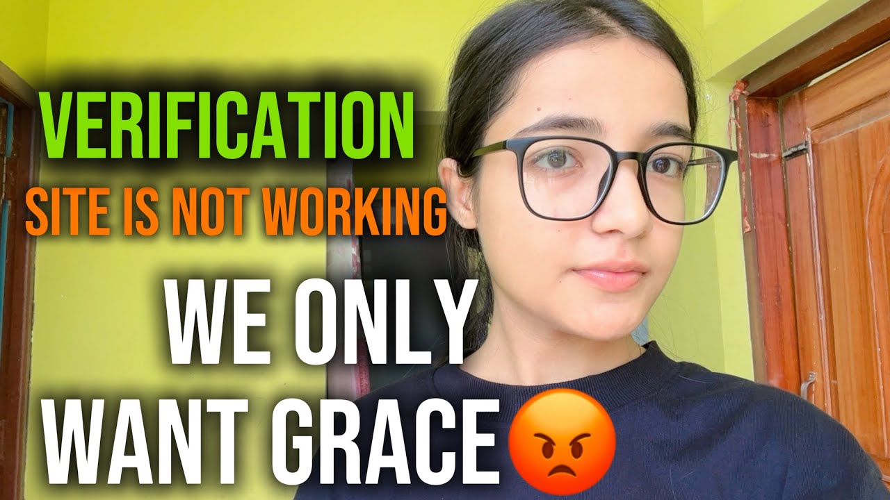 Verification site not working | We want grace marks | #cbse #class12 #grace #protest #cjp #cjpparty
