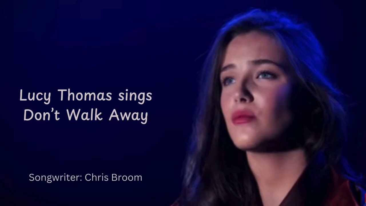 Don't Walk Away - Lucy Thomas - UKSC and British Songwriting Awards Winner