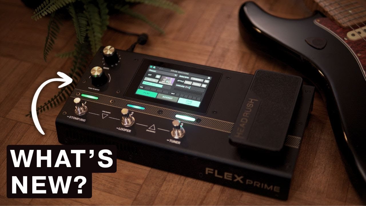 What's new in the HeadRush Firmware 5.0 Update?