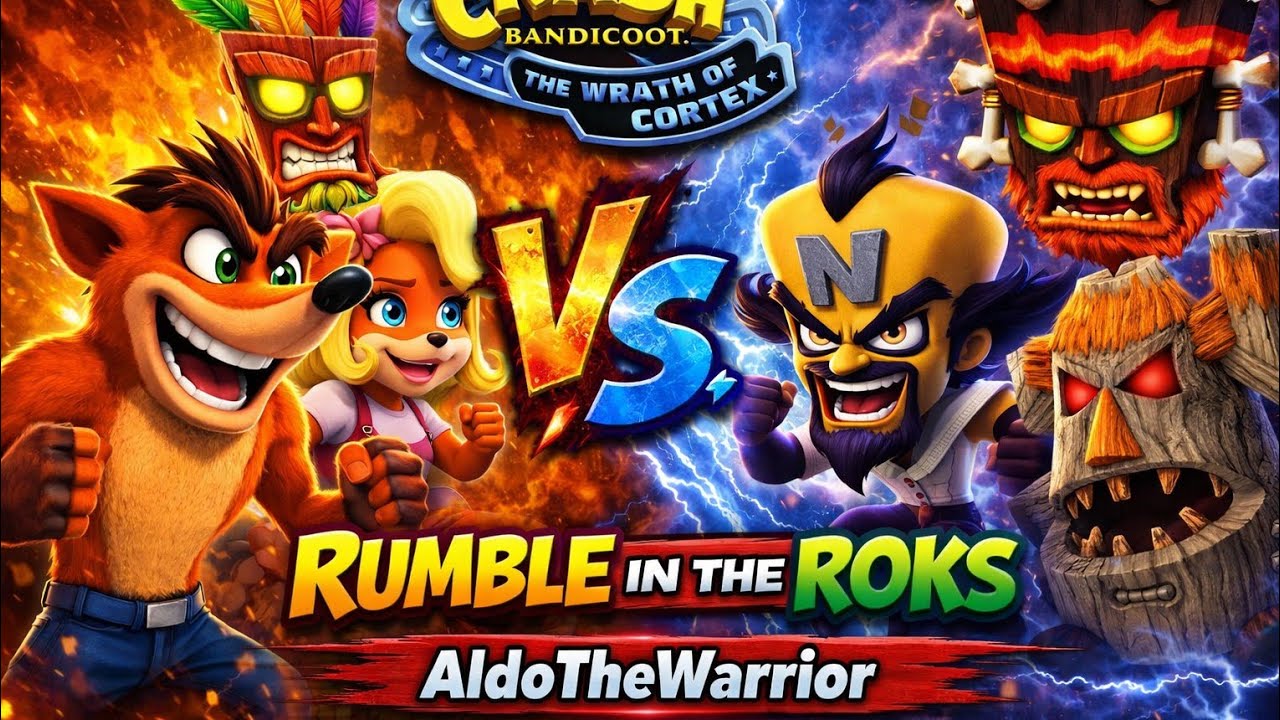 RUMBLE IN THE ROKS | Crash Bandicoot: The Wrath of Cortex - Part 1