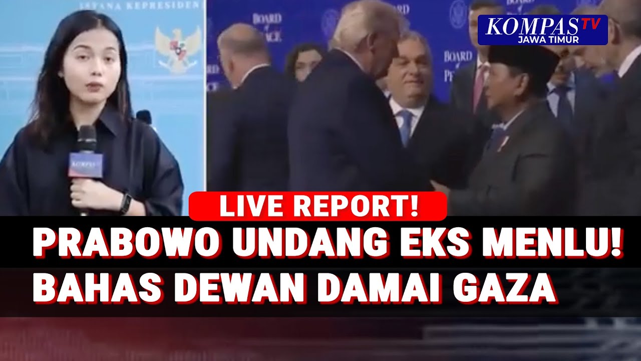 Polemik Dewan Damai Gaza Bentukan Trump, Presiden Prabowo Undang Eks Menlu & Wamenlu Ke Istana!