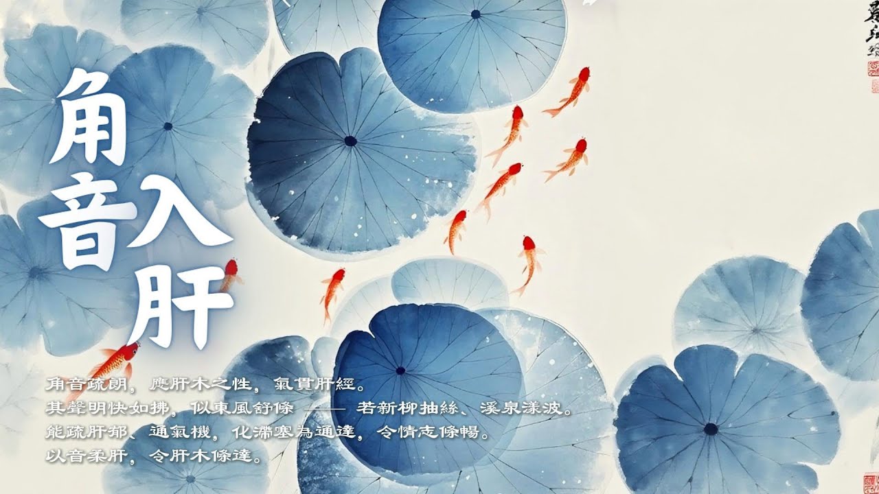 疏肝解鬱療癒音樂｜角音入肝・情緒釋放・養肝舒氣 五行補木｜五行聲波療癒・養肝篇 ｜Asian Relaxing Music - Jue Tone