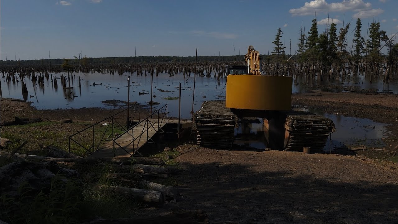RENOVATING LAKE CONWAY      Palarm Creek to Adam's Lake Landing in 6 Days - Cutting Boat Lanes