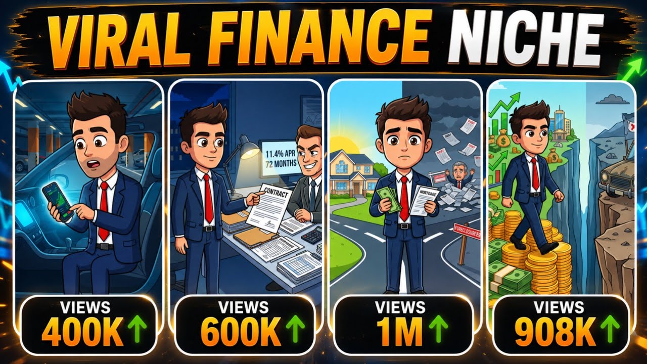 I Found a Faceless Finance Niche Making Thousands of Views (100% FREE Method)