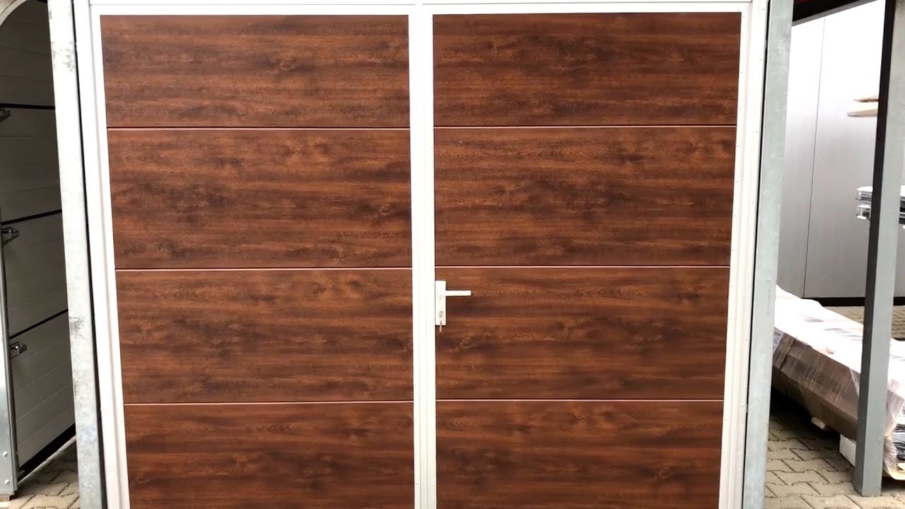 Brama rozwierna z panelem bramowym NOWOŚĆ !! - prezentacja firmy OMNIcorp