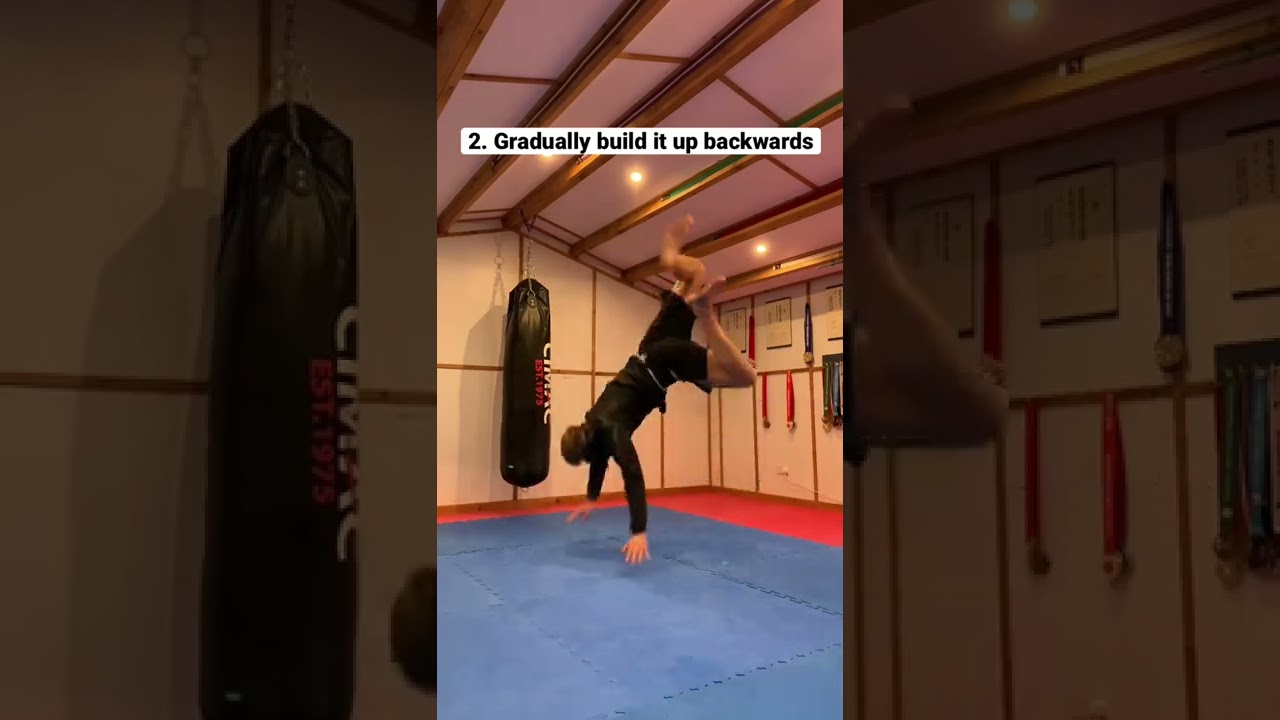 How to do a backflip👊