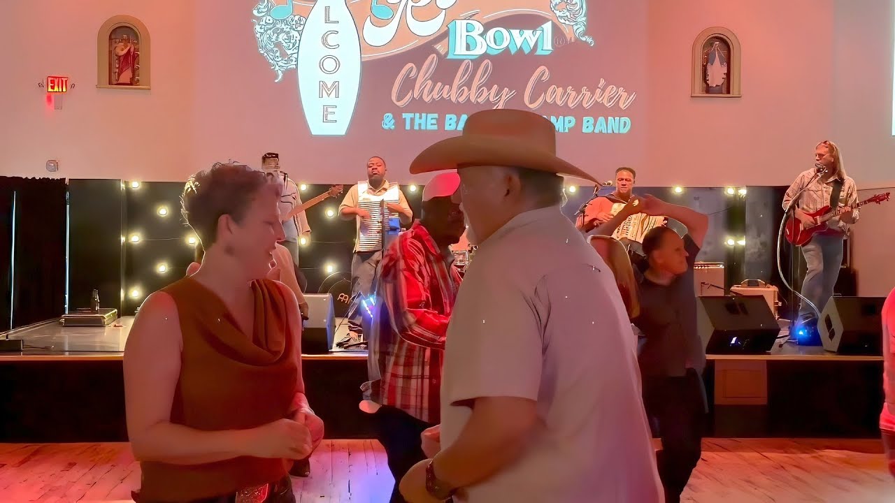 Zydeco Dancing to Chubby Carrier at Rock ’n’ Bowl  on 11/05/23