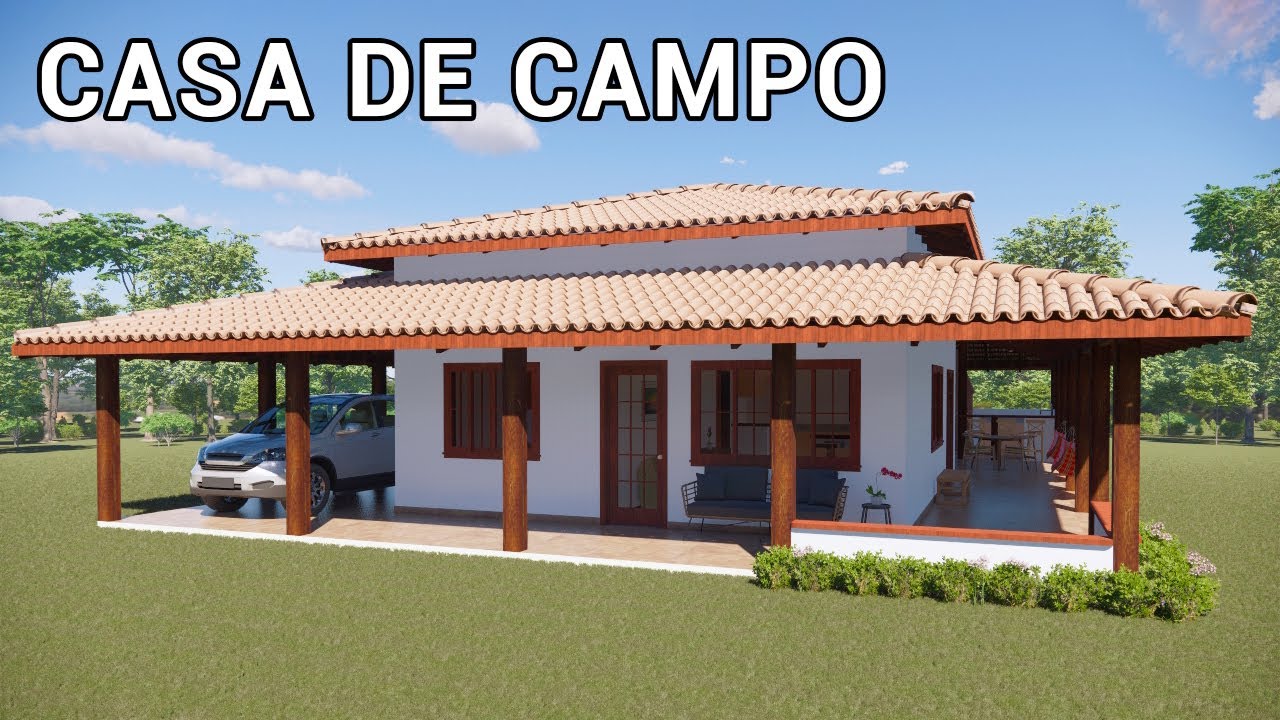 Casa com Varanda e 3 Quartos | P10