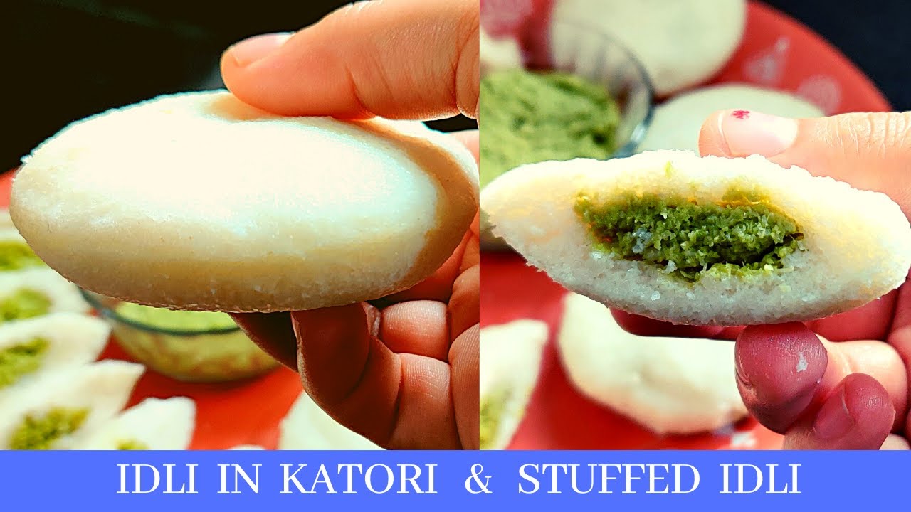 Shortcut for stuffed Idli & Idli in Katori (Idli Without Idli Stand) | Breakfast & tiffin Recipe |