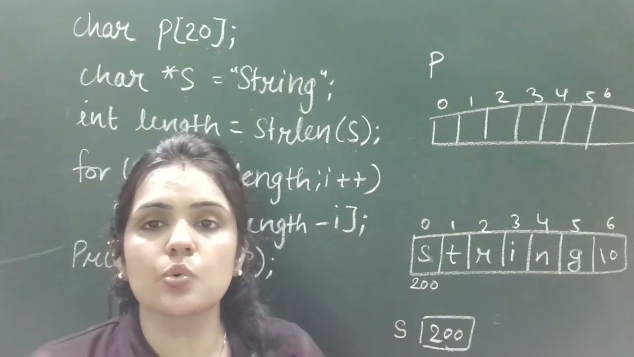 Gate question cse | strings and pointers | pointer to string