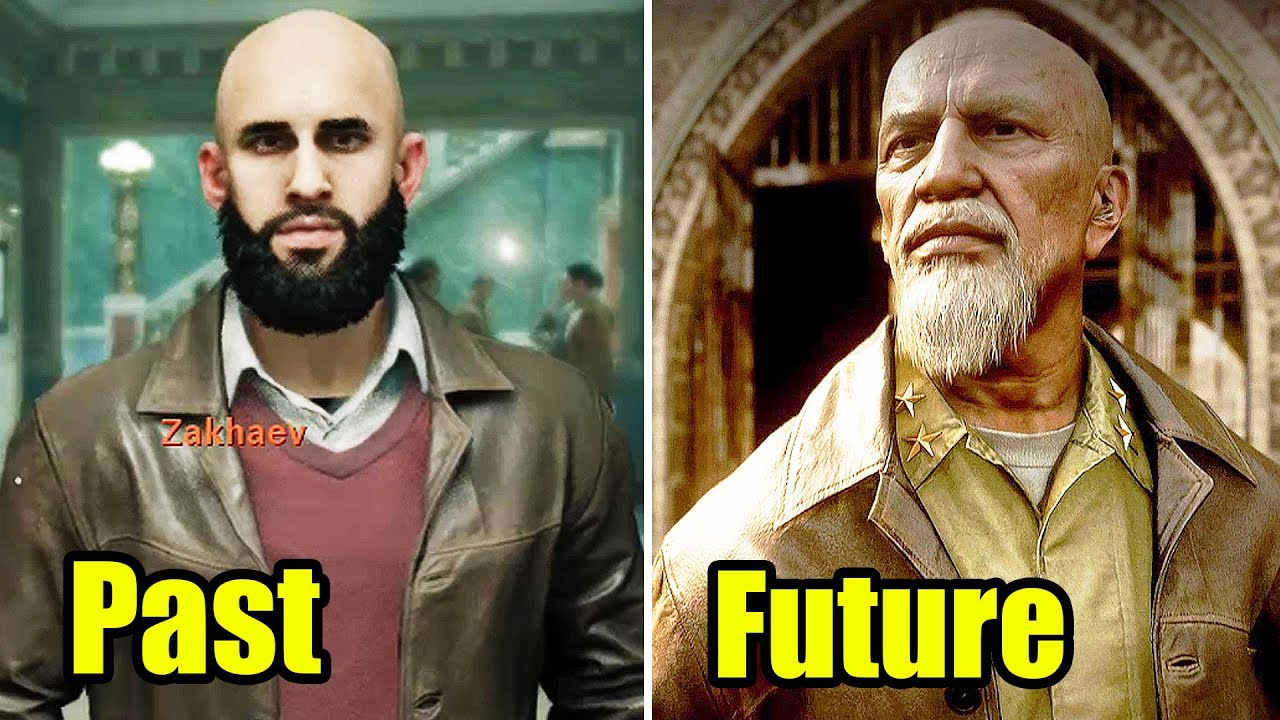 Meeting Young Zakhaev in Cold War VS Killing Him in Modern Warfare - Call of Duty
