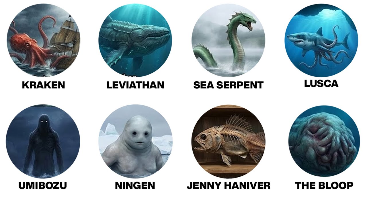 Every Legendary Sea Monster With a Real Animal Origin, Explained in 9 Minutes