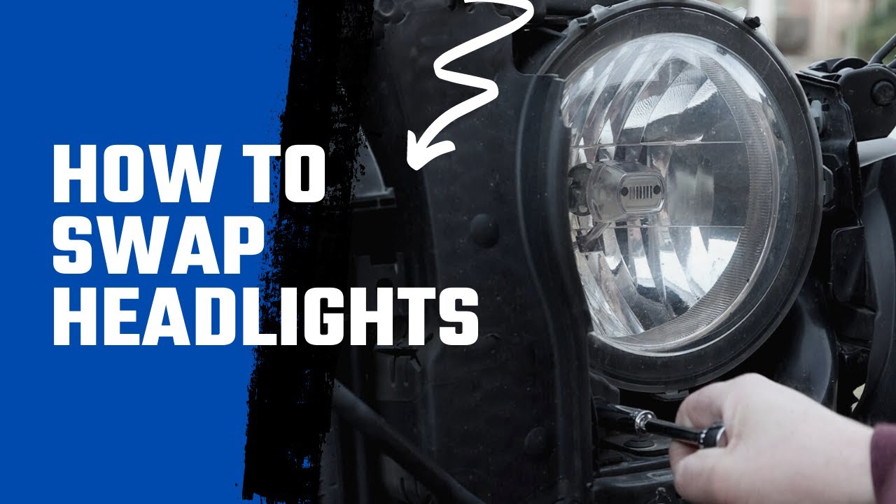 Jeep Wrangler JL OEM Led Headlight Swap
