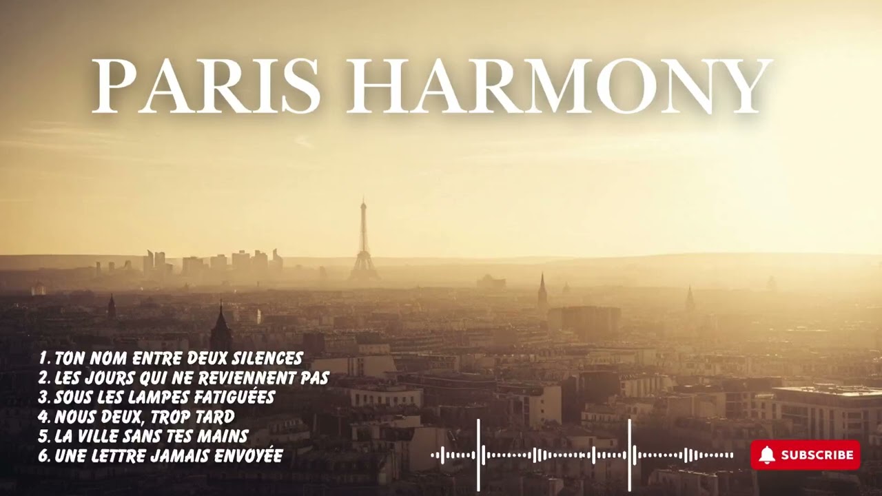 Romantic French Café Music Playlist – Paris Harmony! #frenchlovesongs #frenchchanson