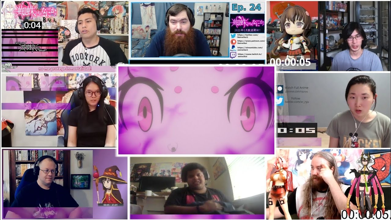 So I'm a Spider So What Episode 24 Reaction Mashup