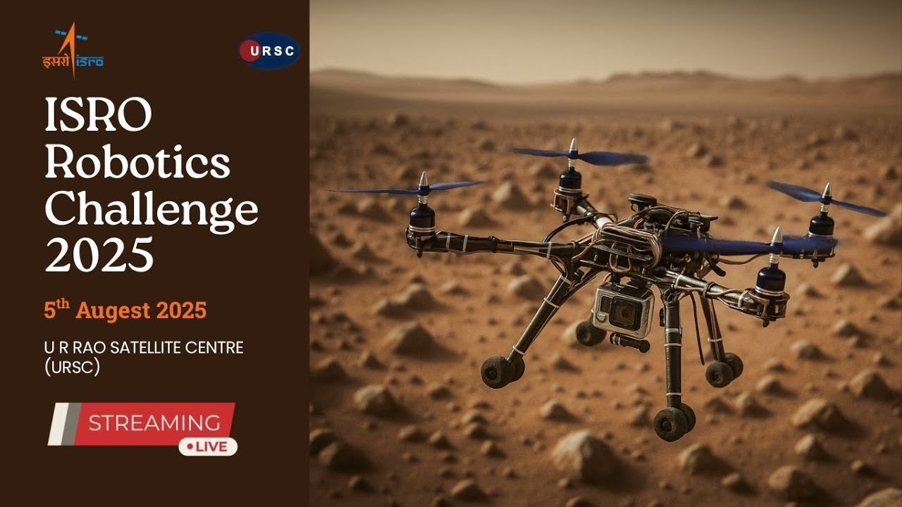 ISRO Robotics Challenge 2025 | Live Stream Day 1 | 5th August 2025
