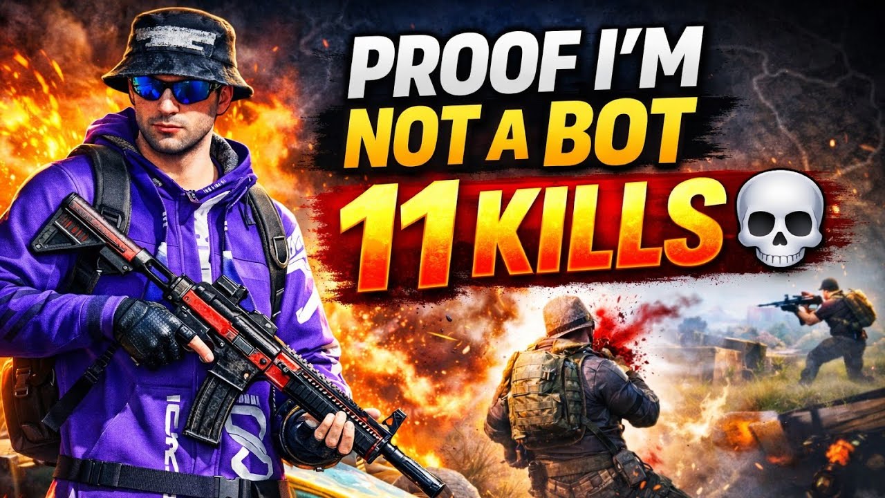 Proof I'm Not a Bot _11 kills 😡#pubgmobile #gamerztom 