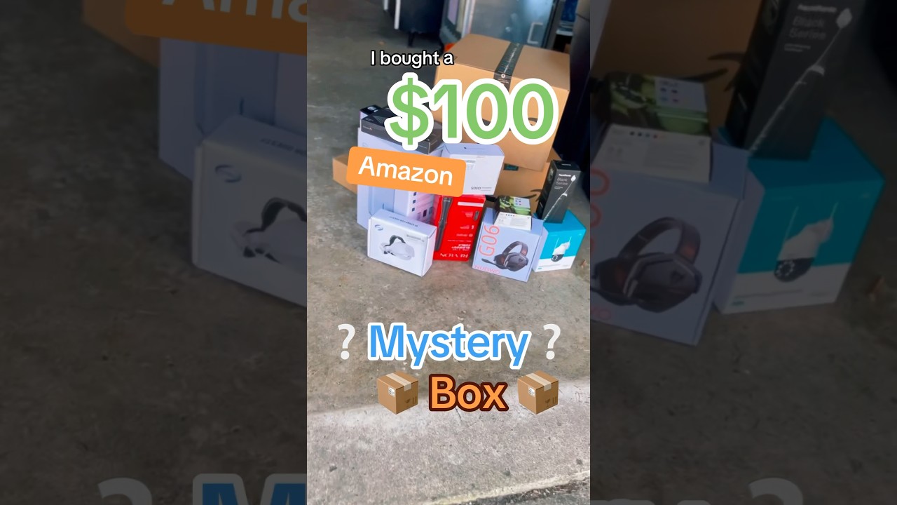 I tested Reselling an Amazon Mystery Box&hellip;😱📦‼️ #sidehustle #reselling #mysterybox
