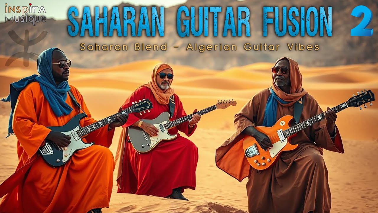 Saharan Guitar Fusion Vol: 02 - Saharan Blend – Algerian Guitar Vibes