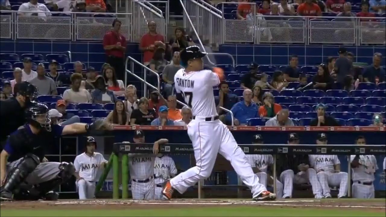Giancarlo Stanton Tape Measure Bombs I