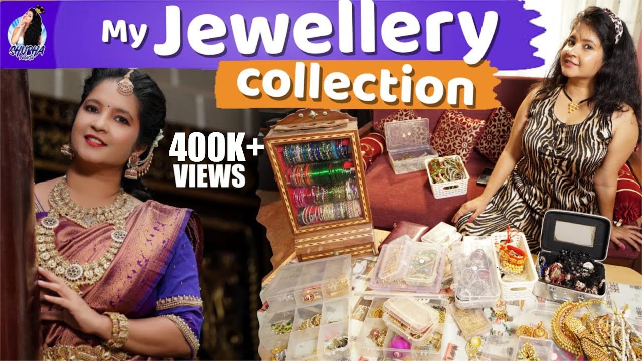 My Jewellery Collection 🥰 | Best Earrings, Bangles, Necklace 😘 👌| Shubha Poonja