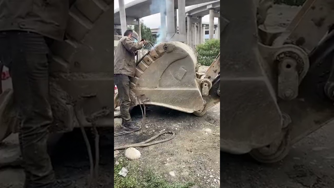 Excavator Bucket Repair.