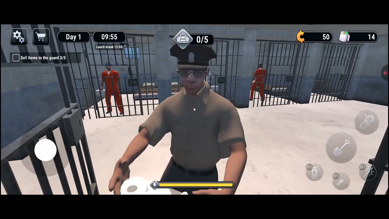 Prism escape simulator