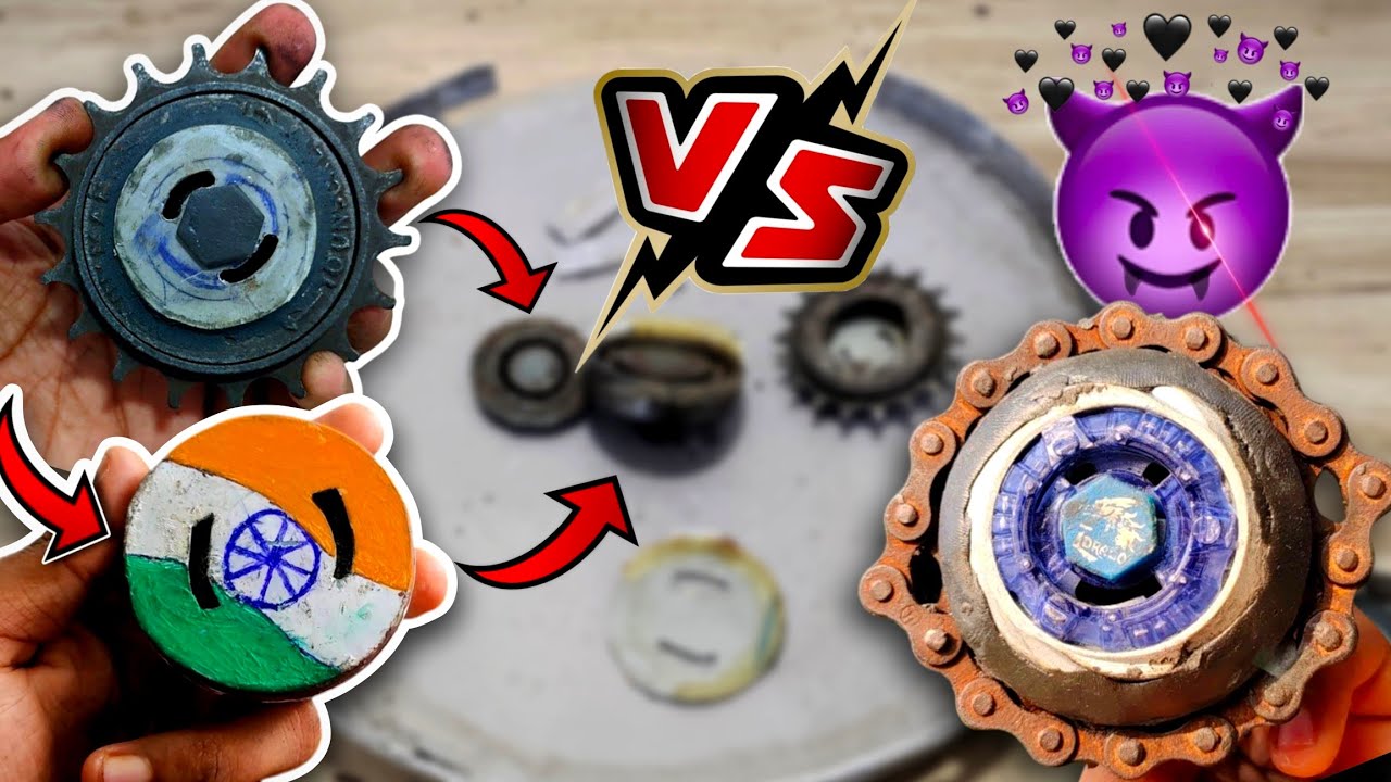 Destroyer Vs Handmade Beyblades 😈 Fully Fighting Battel ( Do Or D*e )🥵