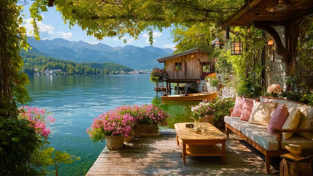 Nature’s Retreat 🌿 Spring Cottage Ambience with Stream Sounds and Birds Chirping for Peaceful Rest