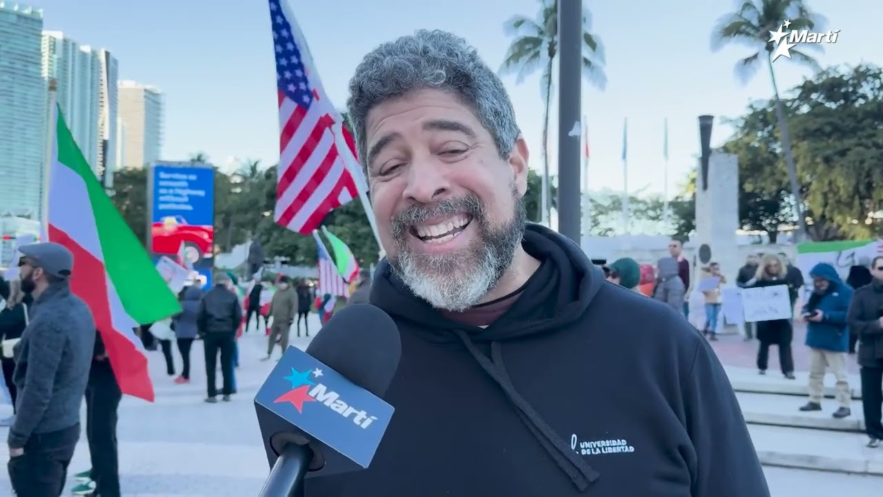 Iraníes en Miami piden acciones contundentes de Estados Unidos